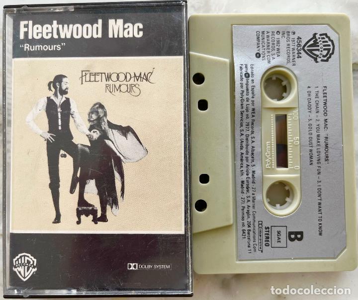 Casetes antiguos: FLEETWOOD MAC. RUMORS. CASETE - Foto 2