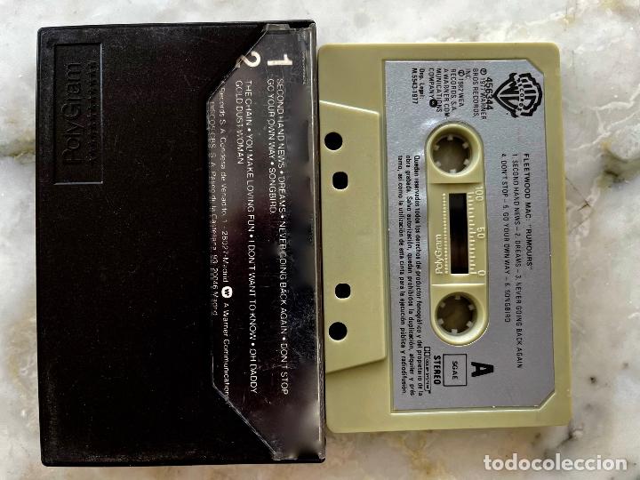 Casetes antiguos: FLEETWOOD MAC. RUMORS. CASETE - Foto 3