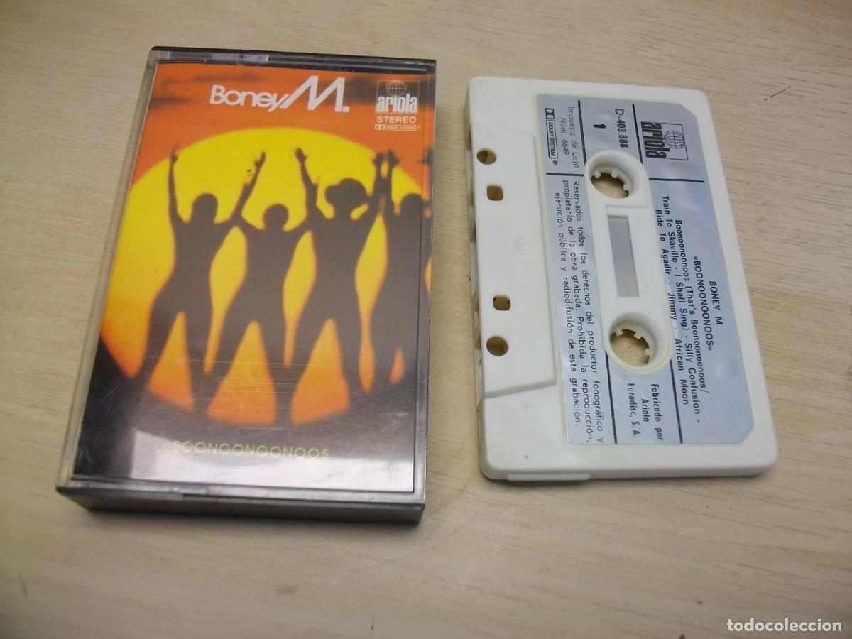 Casetes antiguos: Boney M. &ndash; Boonoonoonoos CASETE - Foto 1
