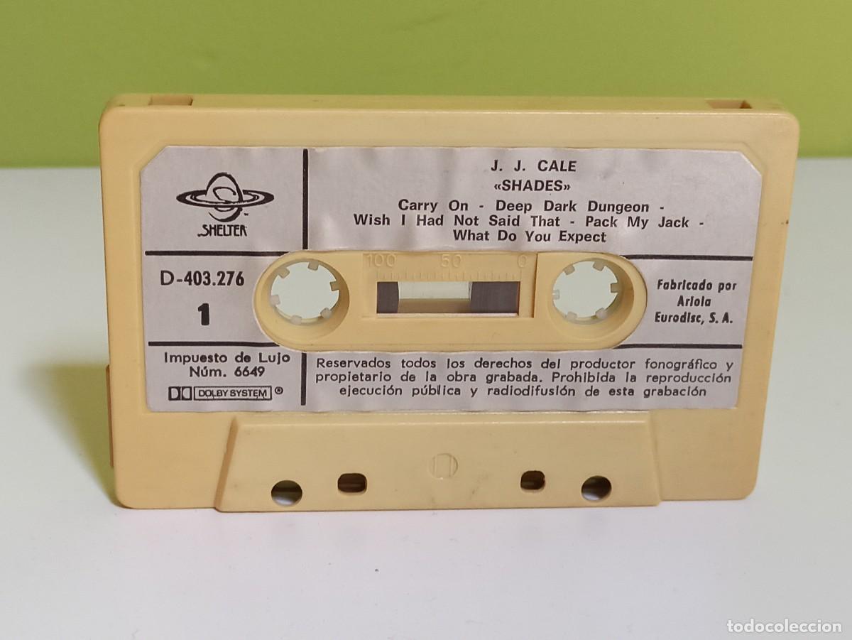 Casetes antiguos: Cassette J. J. Cale Shades - Foto 3