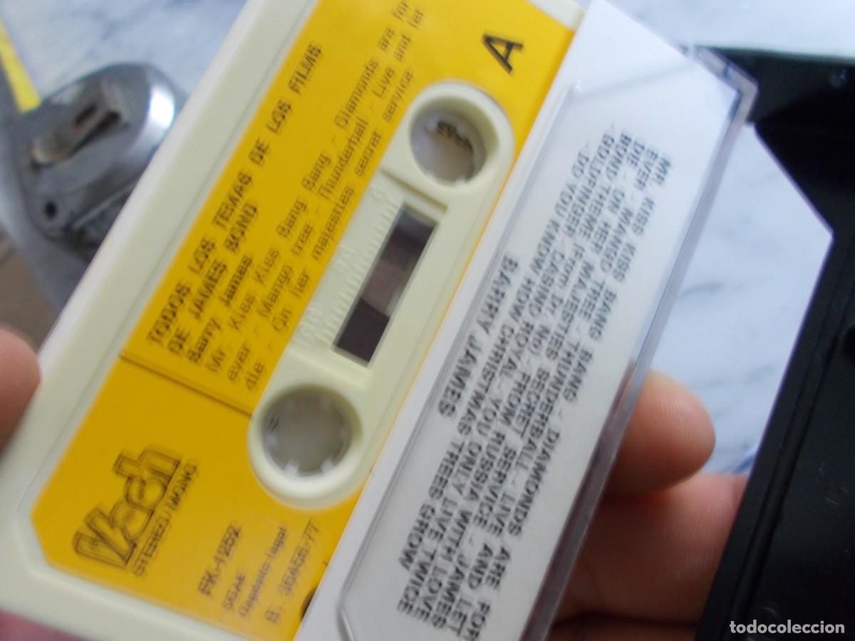 Casetes antiguos: JAMES BOND CASSETTE - Foto 5