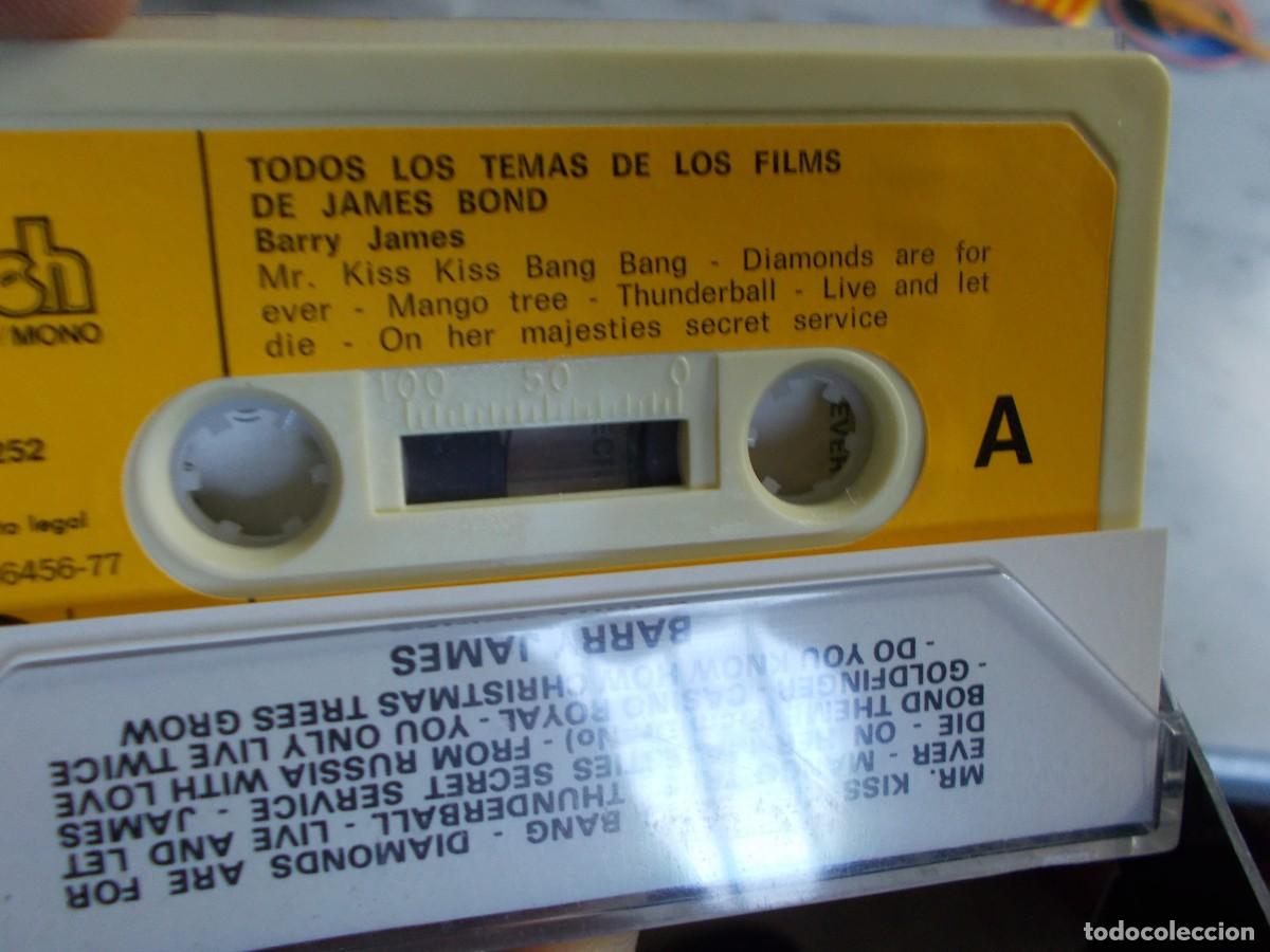 Casetes antiguos: JAMES BOND CASSETTE - Foto 6