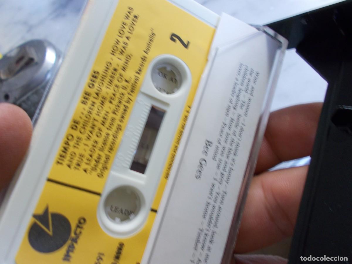 Casetes antiguos: TIEMPO DE BEE GEES CASETTE - Foto 4