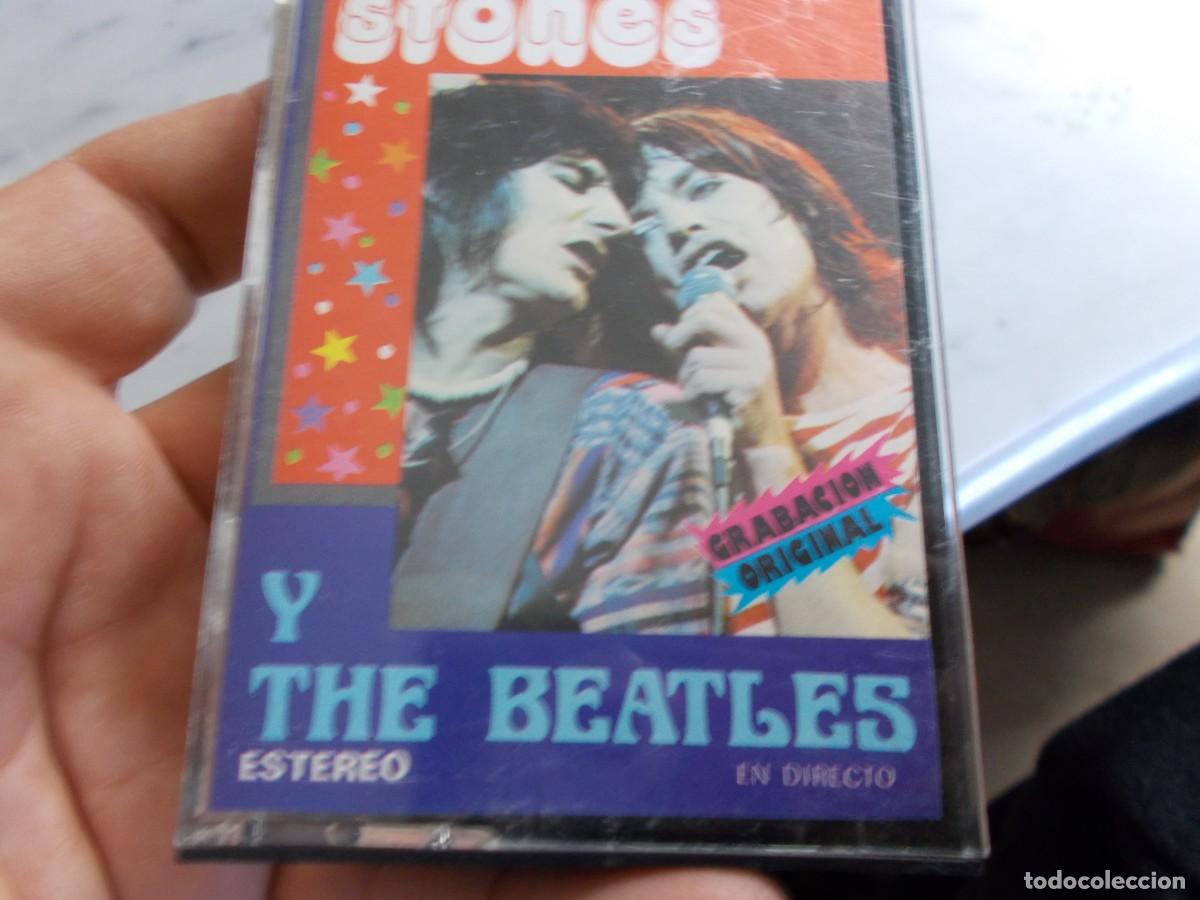 Casetes antiguos: ROLLING STONES Y THE BEATLES CASETTE - Foto 2