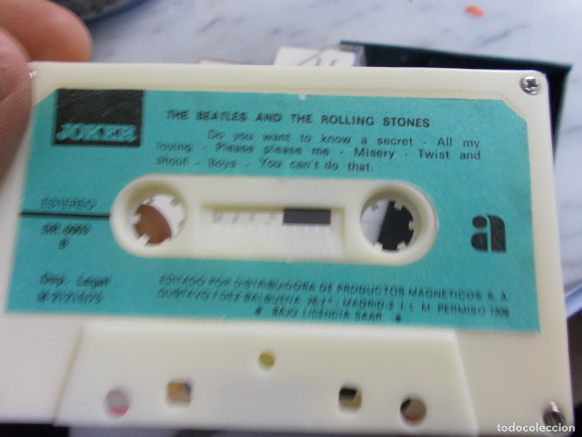 Casetes antiguos: ROLLING STONES Y THE BEATLES CASETTE - Foto 12
