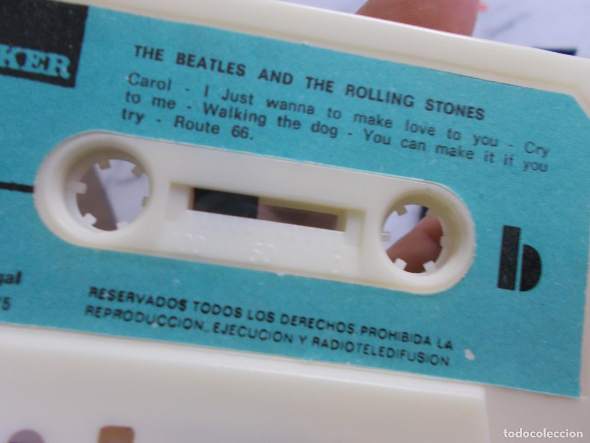 Casetes antiguos: ROLLING STONES Y THE BEATLES CASETTE - Foto 15