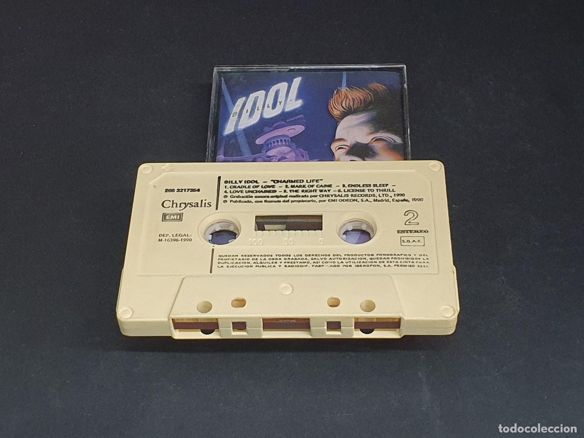 Casetes antiguos: CASETE BILLY IDOL - CHARMED LIFE - Foto 3