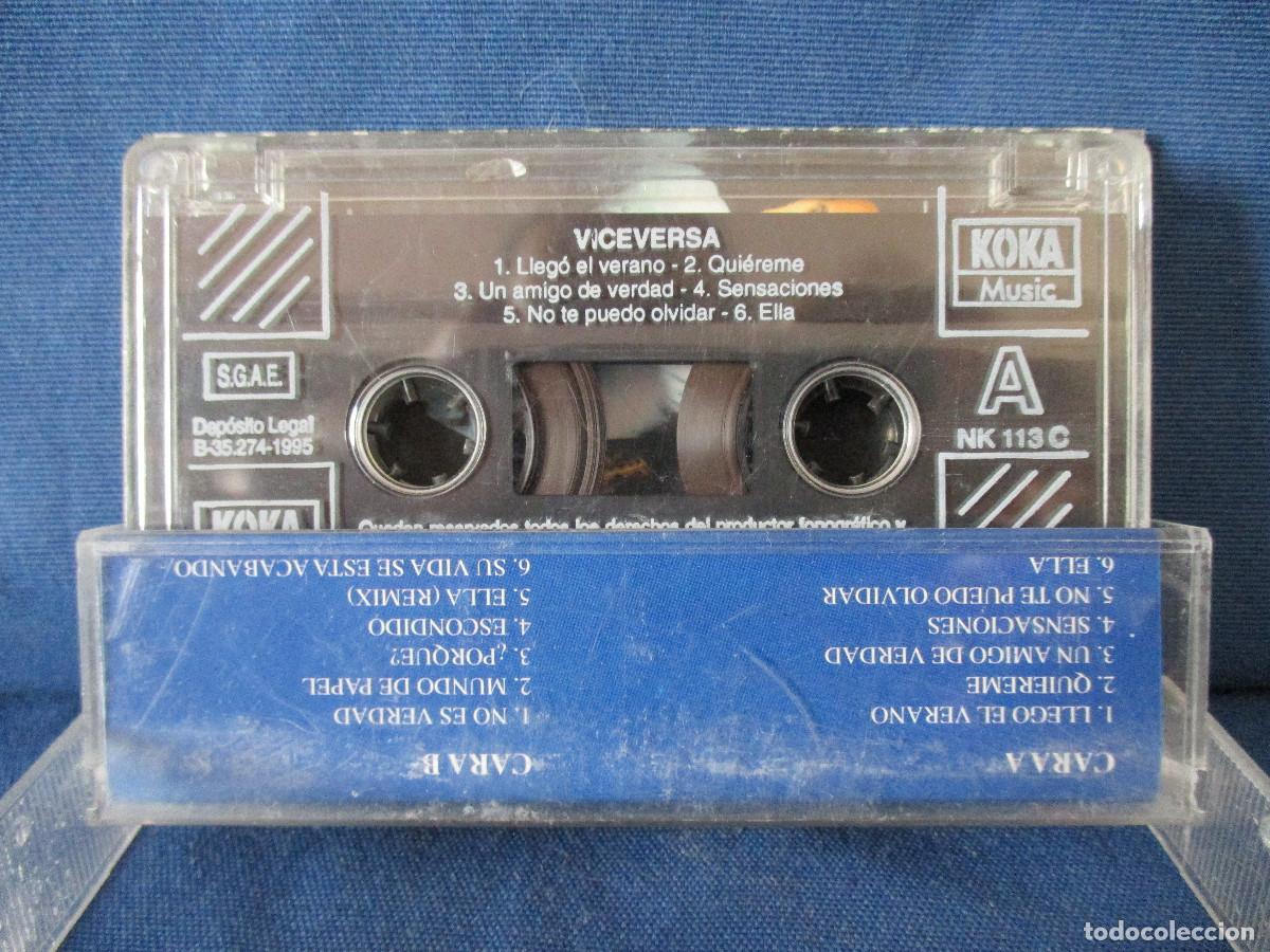 Casetes antiguos: CINTA CASETE / CASSETTE - VICEVERSA - Foto 2