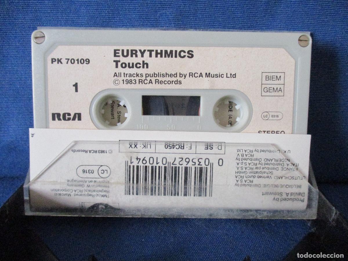 Casetes antiguos: CINTA CASETE / CASSETTE - EURYTHMICS &middot; TOUCH / IMPORTACI&Oacute;N 1983 - Foto 2