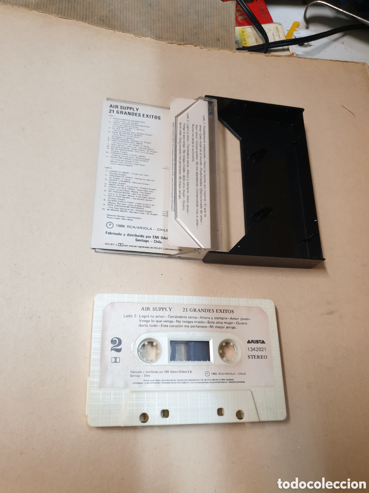 Casetes antiguos: Air supply - 21 grandes exitos - Foto 2