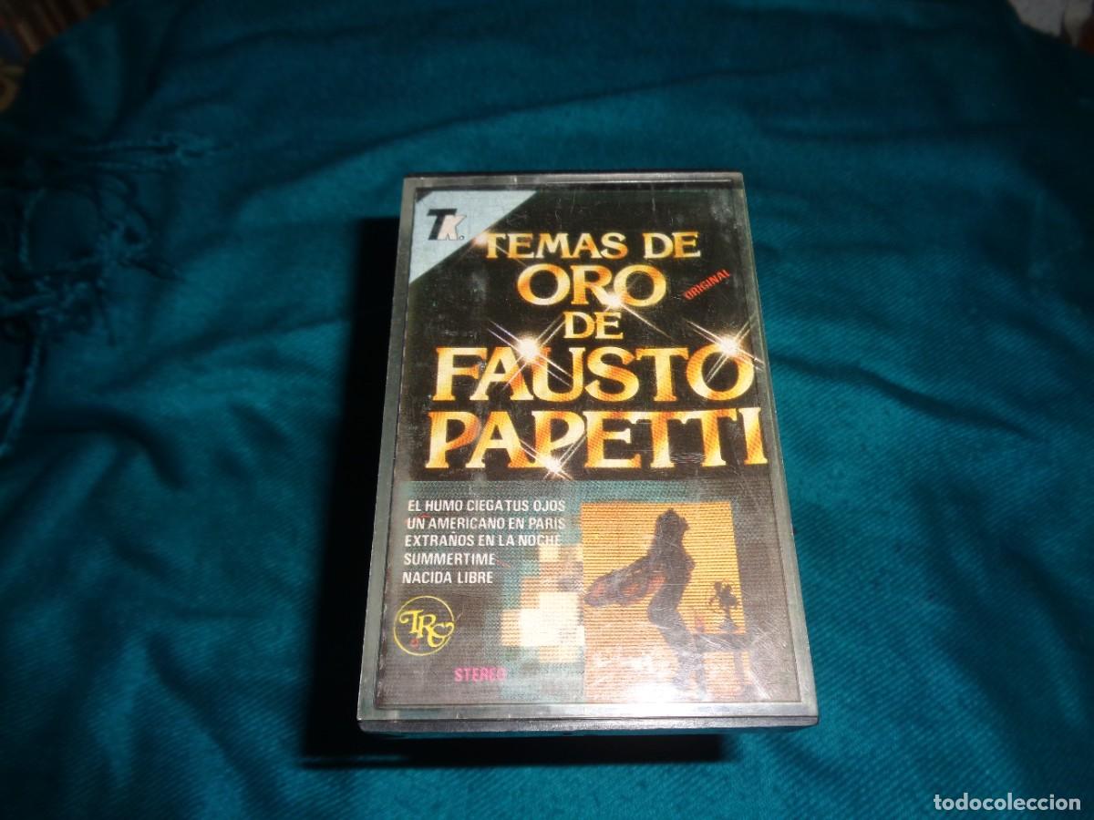 Old Cassettes: TEMAS DE ORO DE FAUSTO PAPETTI. CASETE