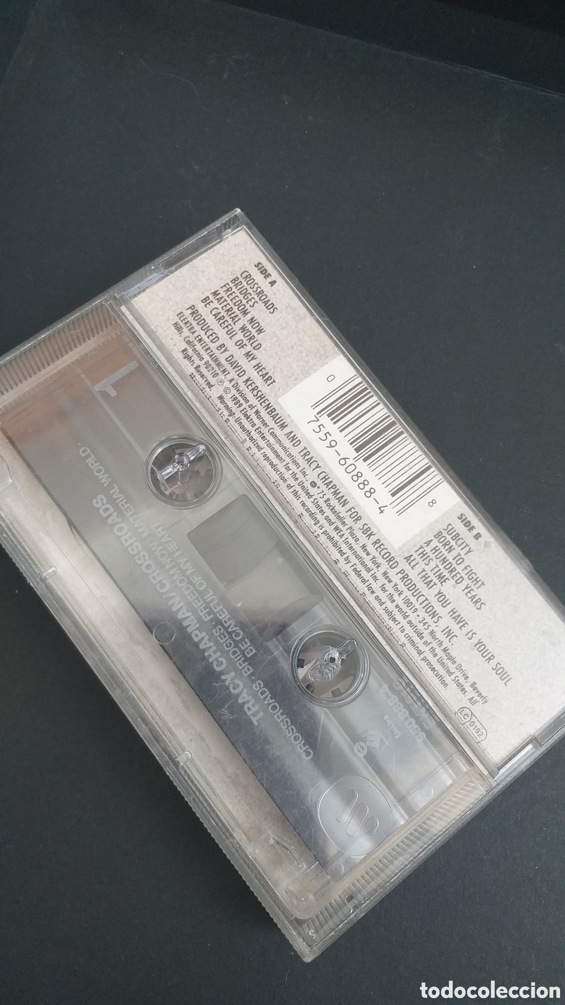 Casetes antiguos: Casete Tracy chapman Crossroads - Foto 2