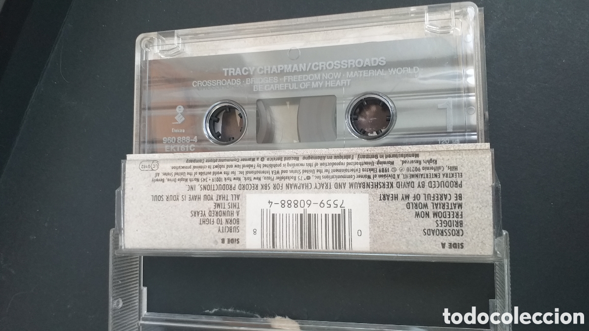Casetes antiguos: Casete Tracy chapman Crossroads - Foto 3