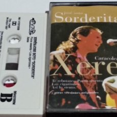 Cassette antiche: JOSÉ SOTO SORDERITA / CARACOLEANDO XERES - 1997 NUEVOS MEDIOS - FLAMENCO - CASETE CINTA CASSETTE