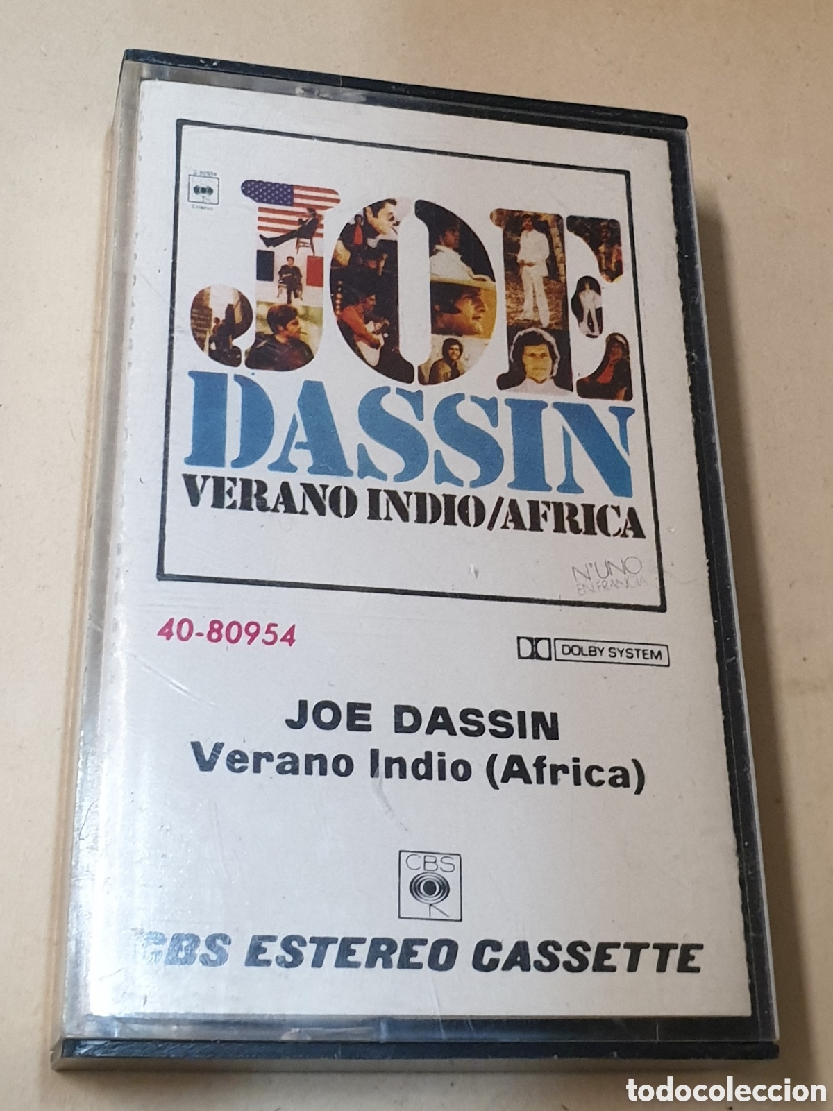 Casetes antiguos: Joe Dassin - Verano Indio ( Africa) - Foto 1