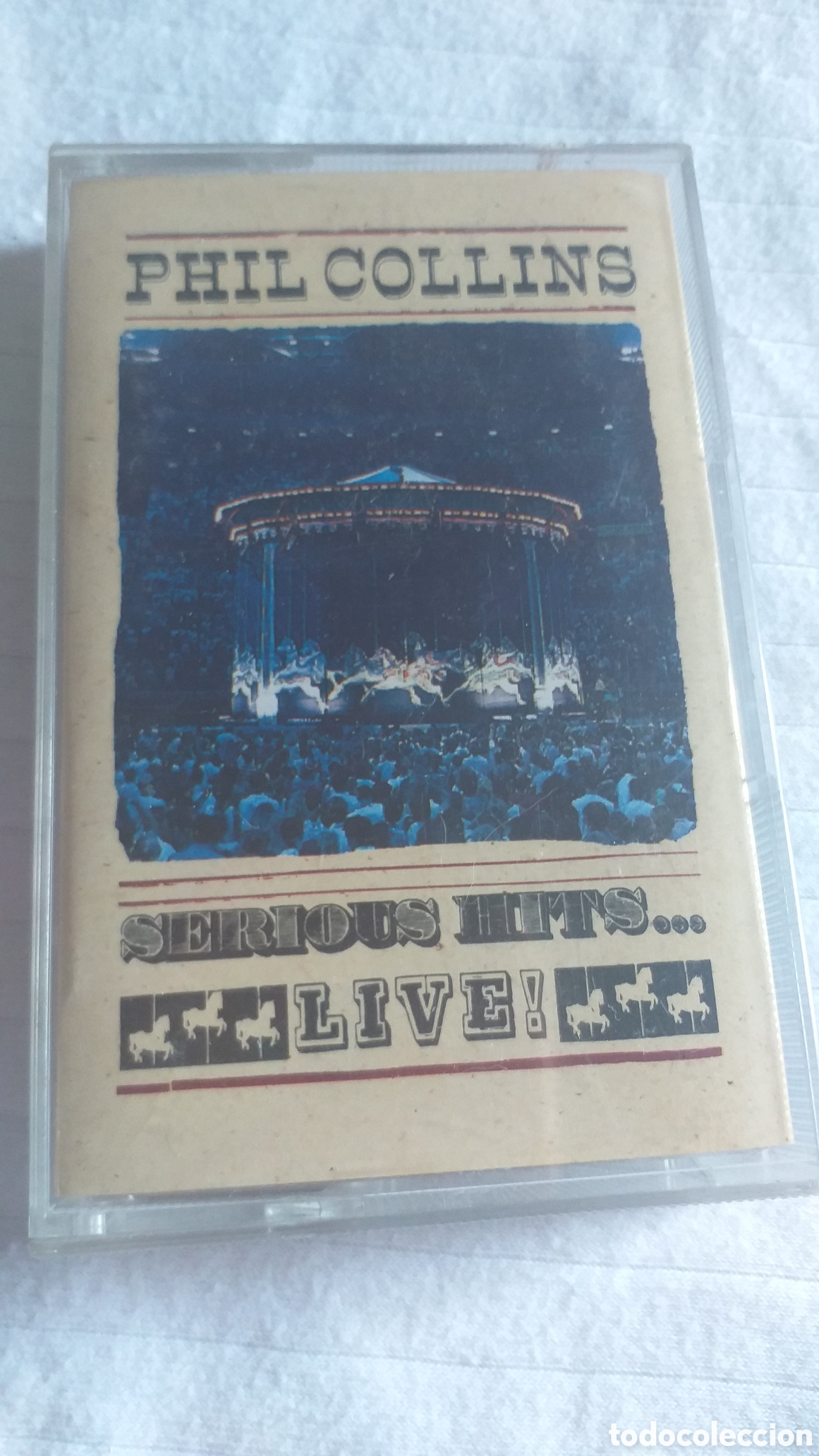 Casetes antiguos: Casete PHIL COLLINS. Serious hits.... live - Foto 1