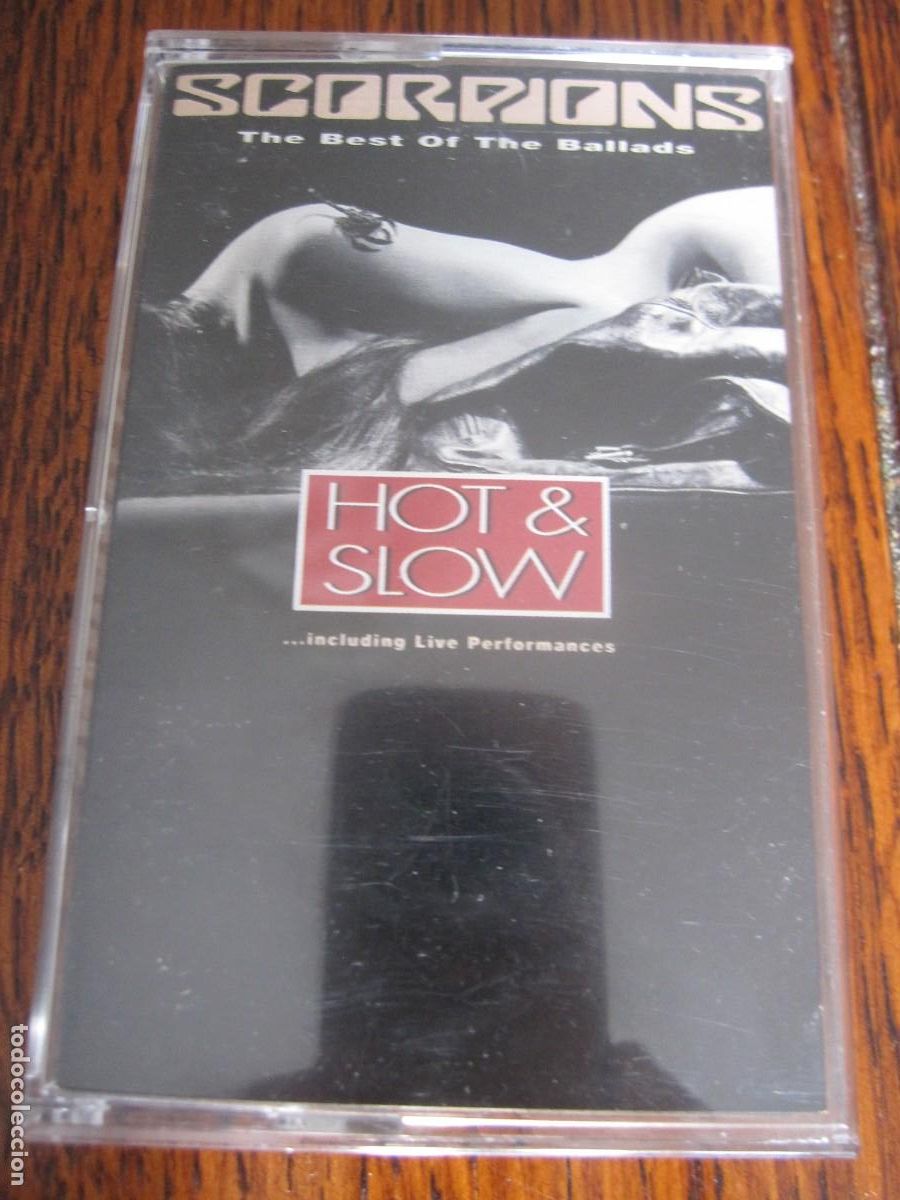 Casetes antiguos: SCORPIONS `Hot & Slow` including live performances. Canada 1991. - Foto 1