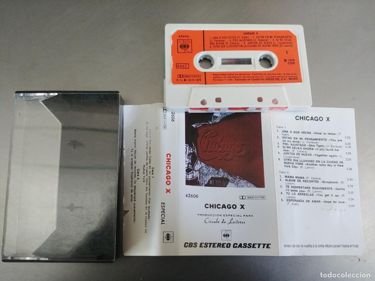 Casetes antiguos: CHICAGO X-CASETE - Foto 1