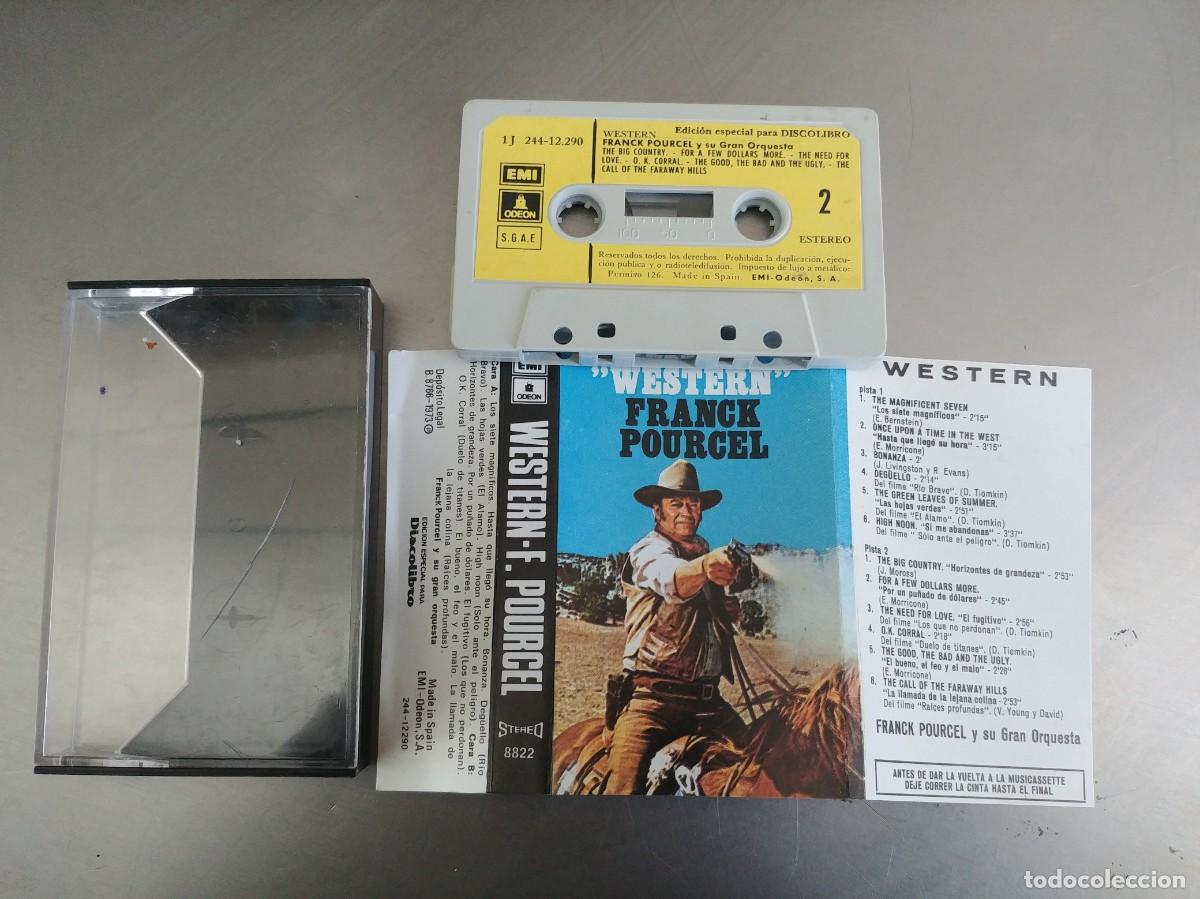 Casetes antiguos: FRANCK POURCEL-CASETE WESTERN - Foto 1