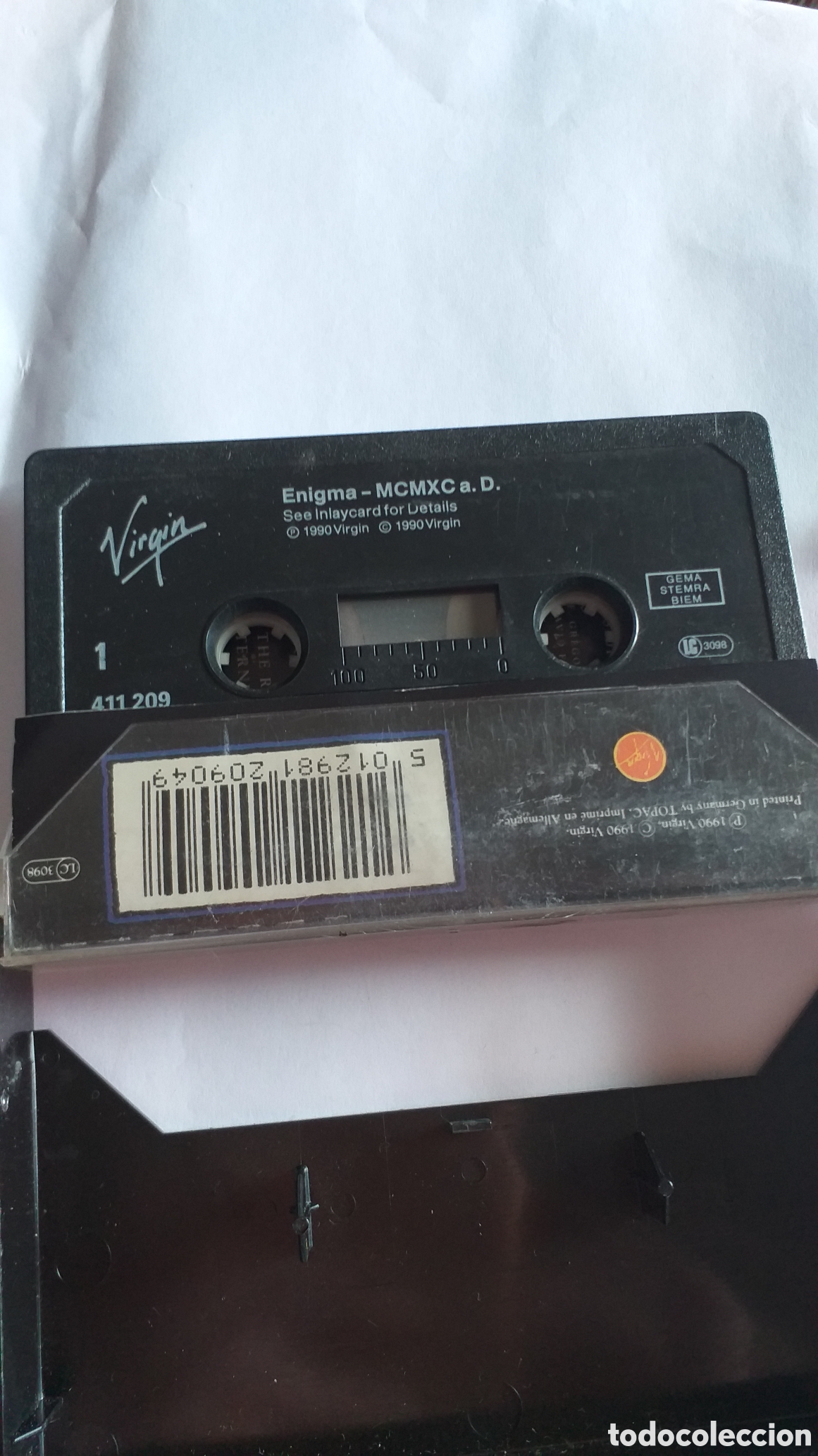 Casetes antiguos: ENIGMA MCMXC a.D - Foto 2