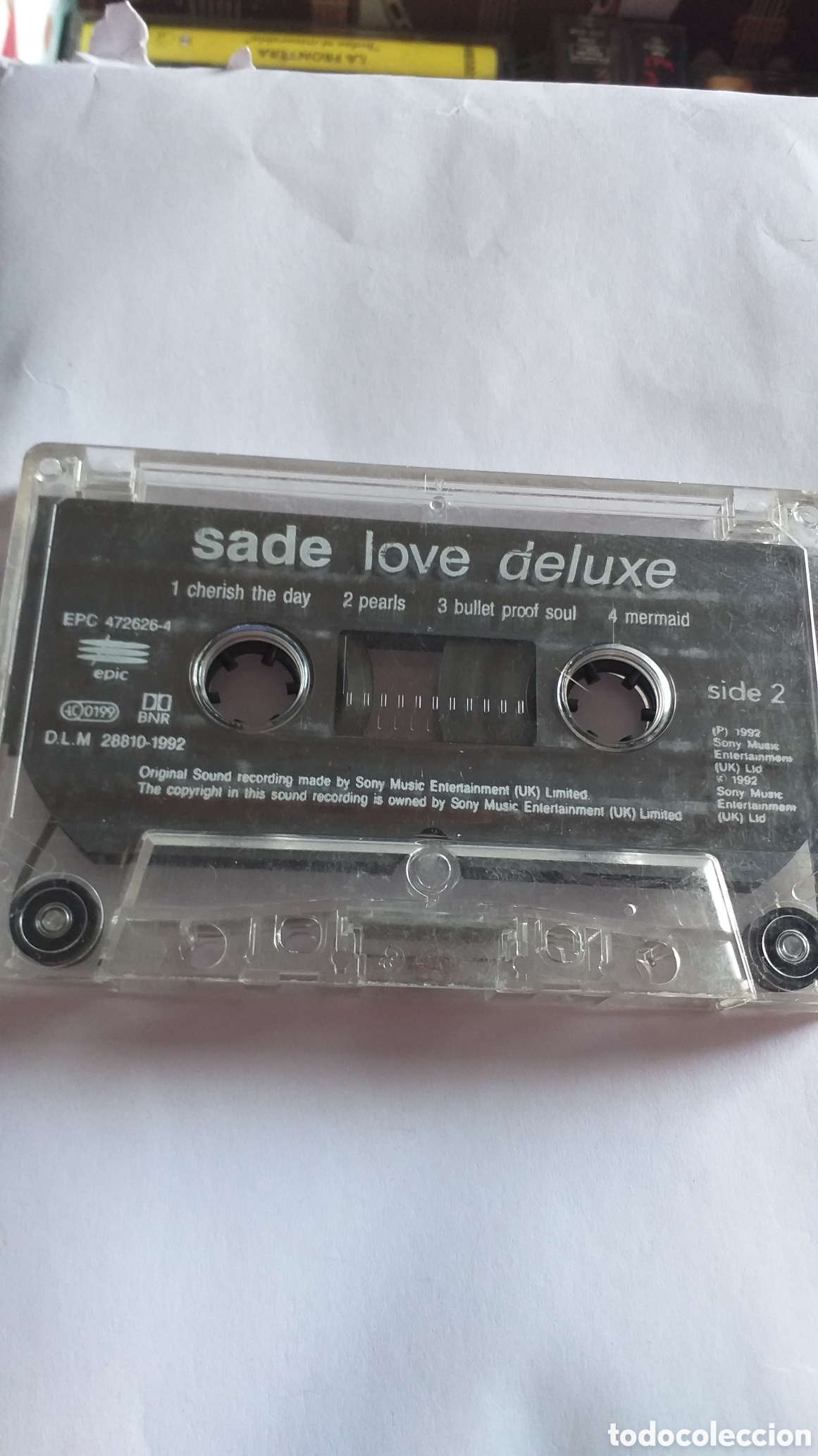 Casetes antiguos: SADE Love deluxe - Foto 1