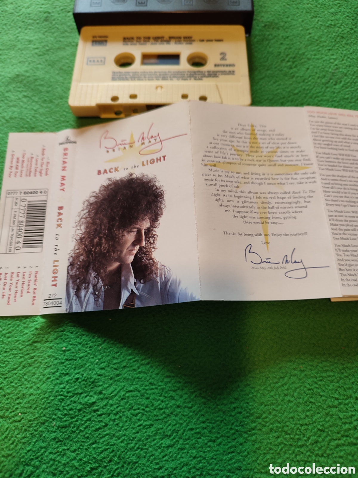 Casetes antiguos: Brian May - Back to the light - Foto 3