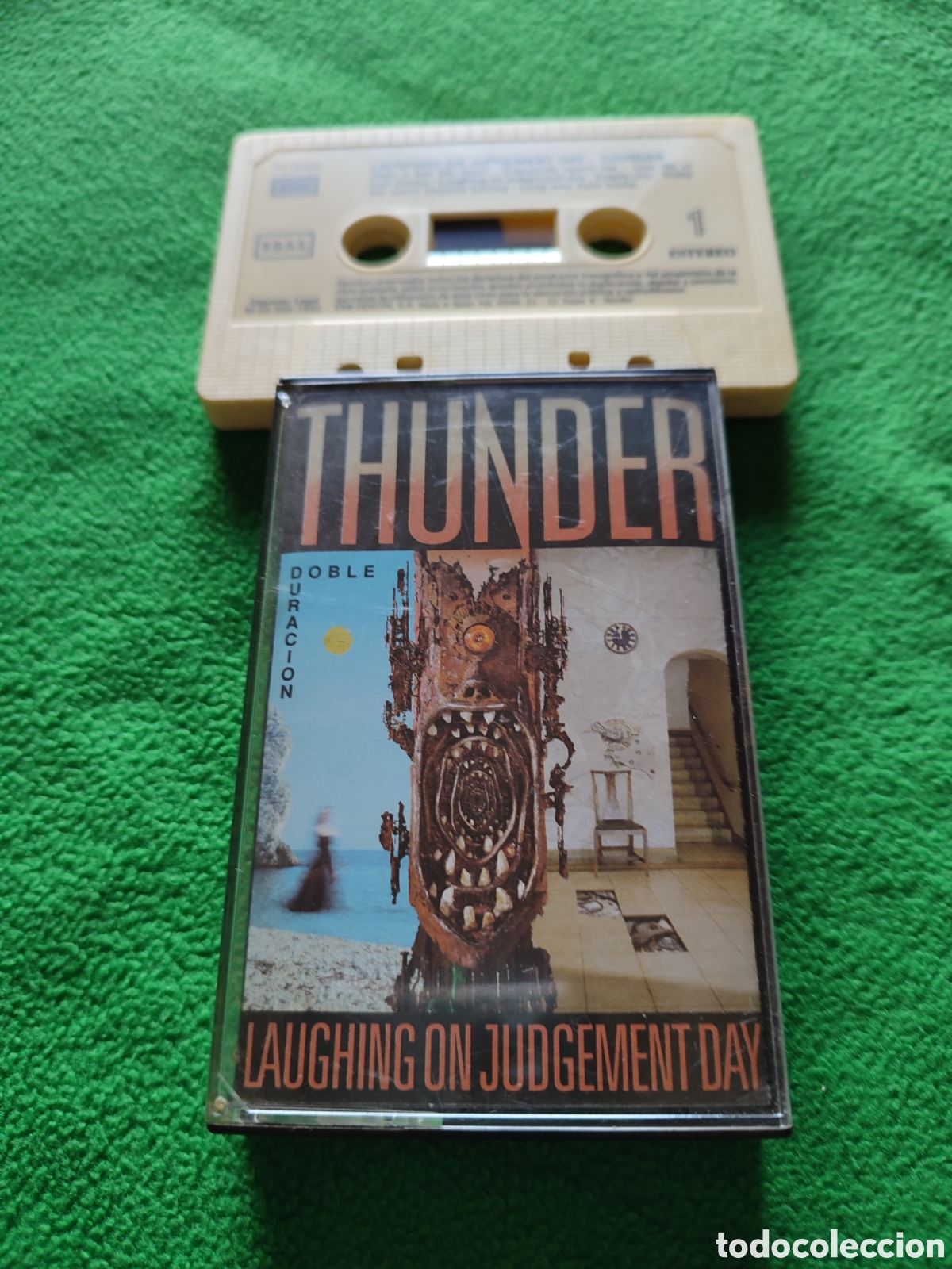 Casetes antiguos: Thunder - Laughing on judgement day - Foto 1
