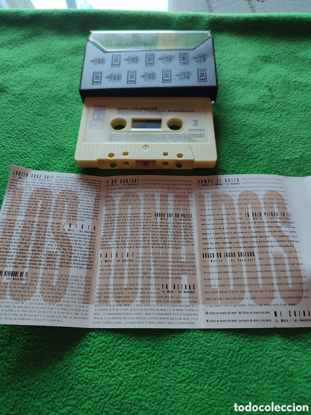 Casetes antiguos: Los Ronaldos - Idiota - Foto 4