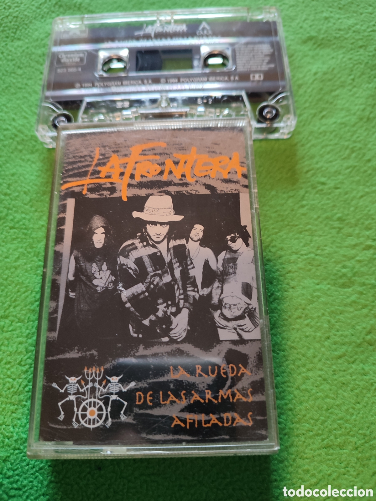 Casetes antiguos: La Frontera - La rueda de las armas afiladas - Foto 1