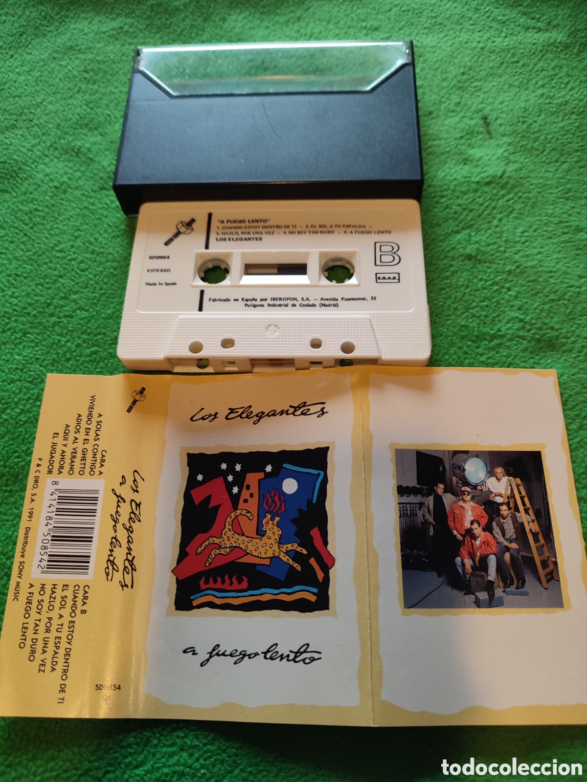 Casetes antiguos: Los Elegantes - A fuego lento - Foto 3