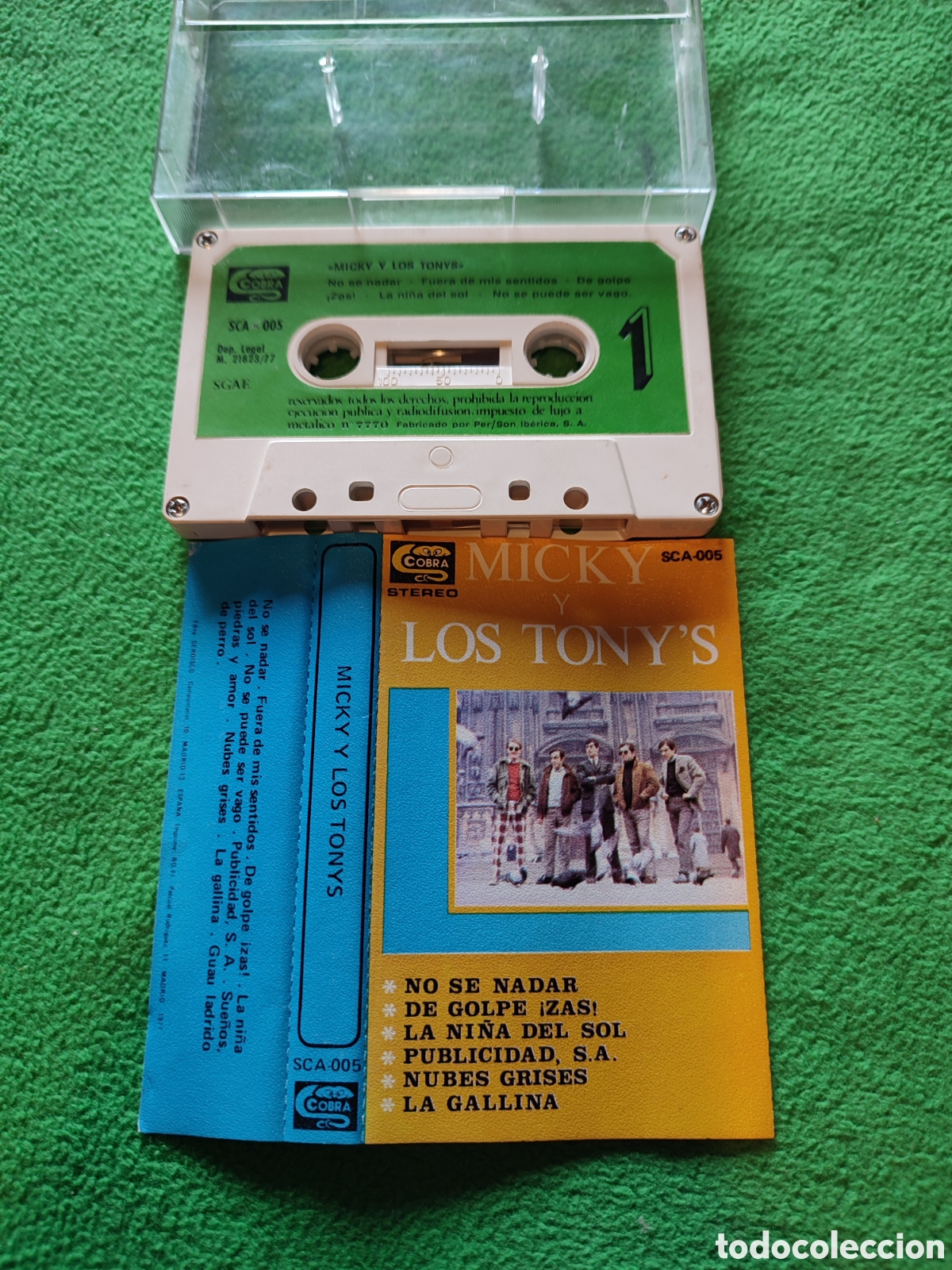 Casetes antiguos: Micky y Los Tonys - Same - Foto 3