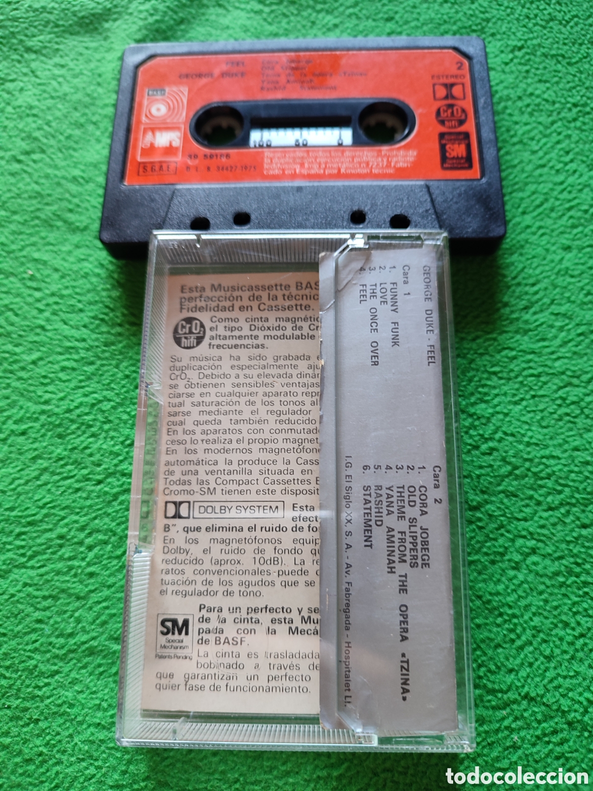 Casetes antiguos: George Duke - Feel Casettes - Foto 2