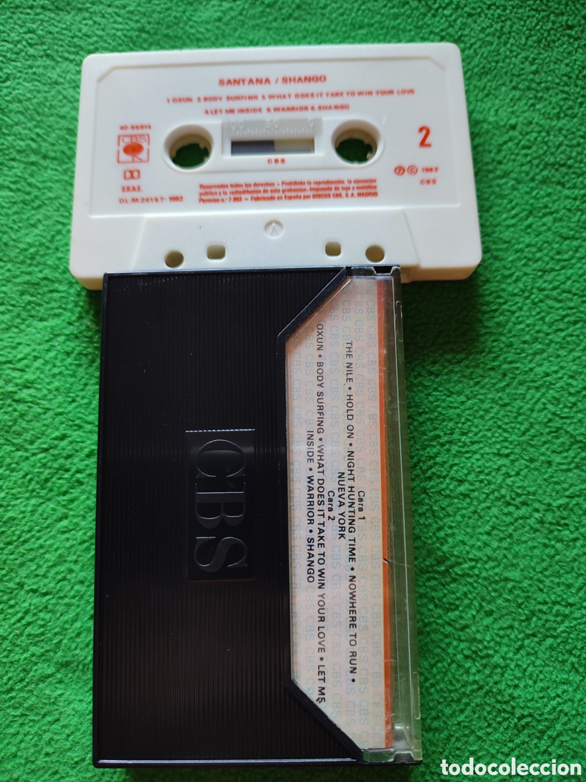 Casetes antiguos: Santana - Shango Casettes - Foto 2