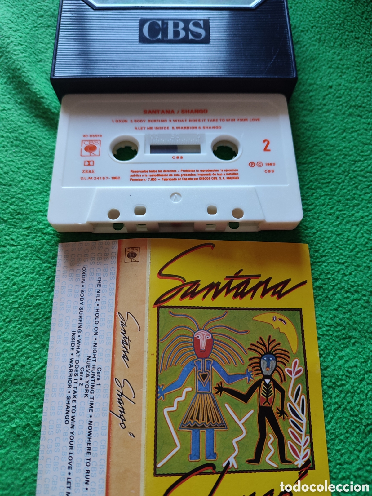 Casetes antiguos: Santana - Shango Casettes - Foto 3