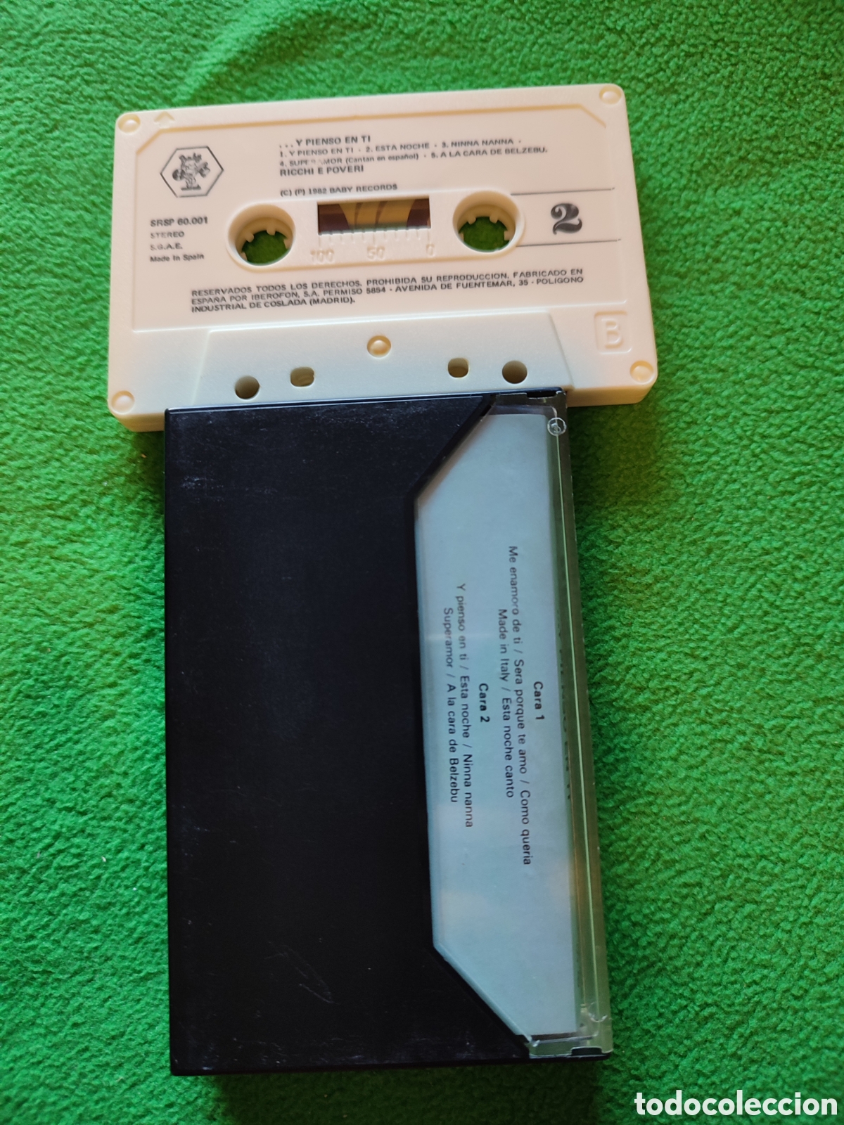 Casetes antiguos: Ricchi & Poveri - Y pienso en ti - Foto 2