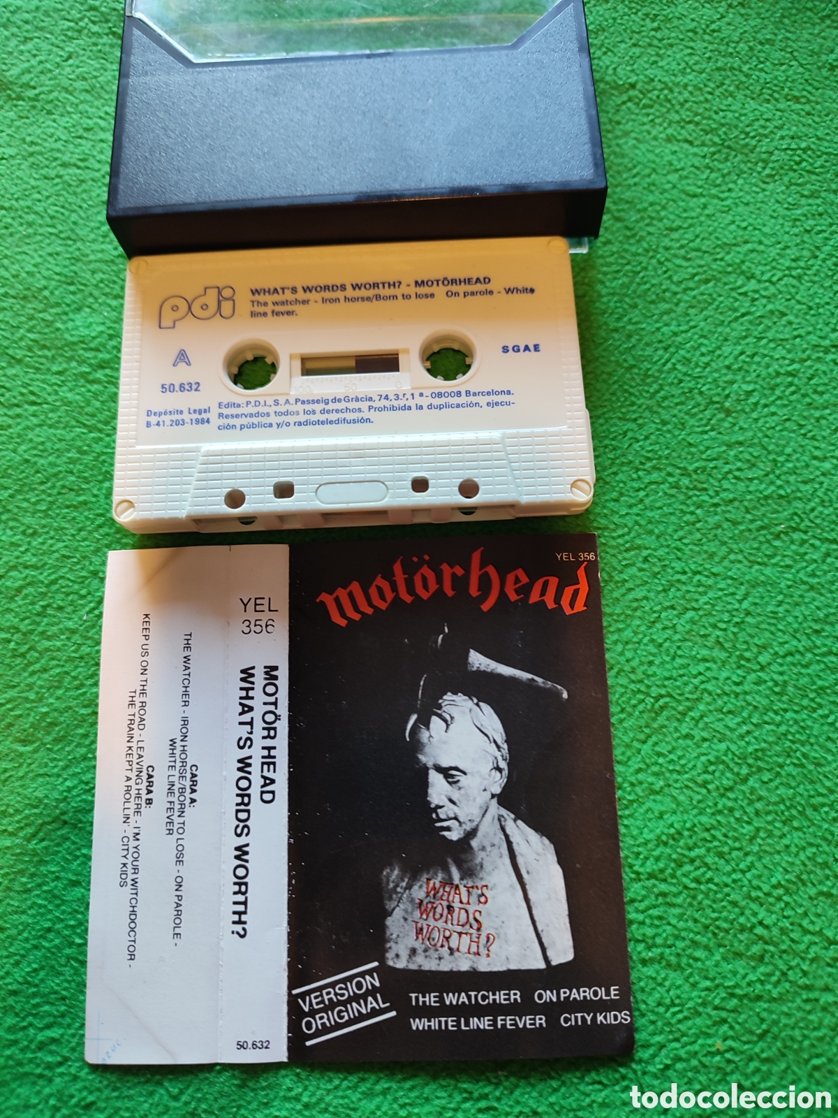 Casetes antiguos: Motorhead - What,s Words Worth - Foto 3