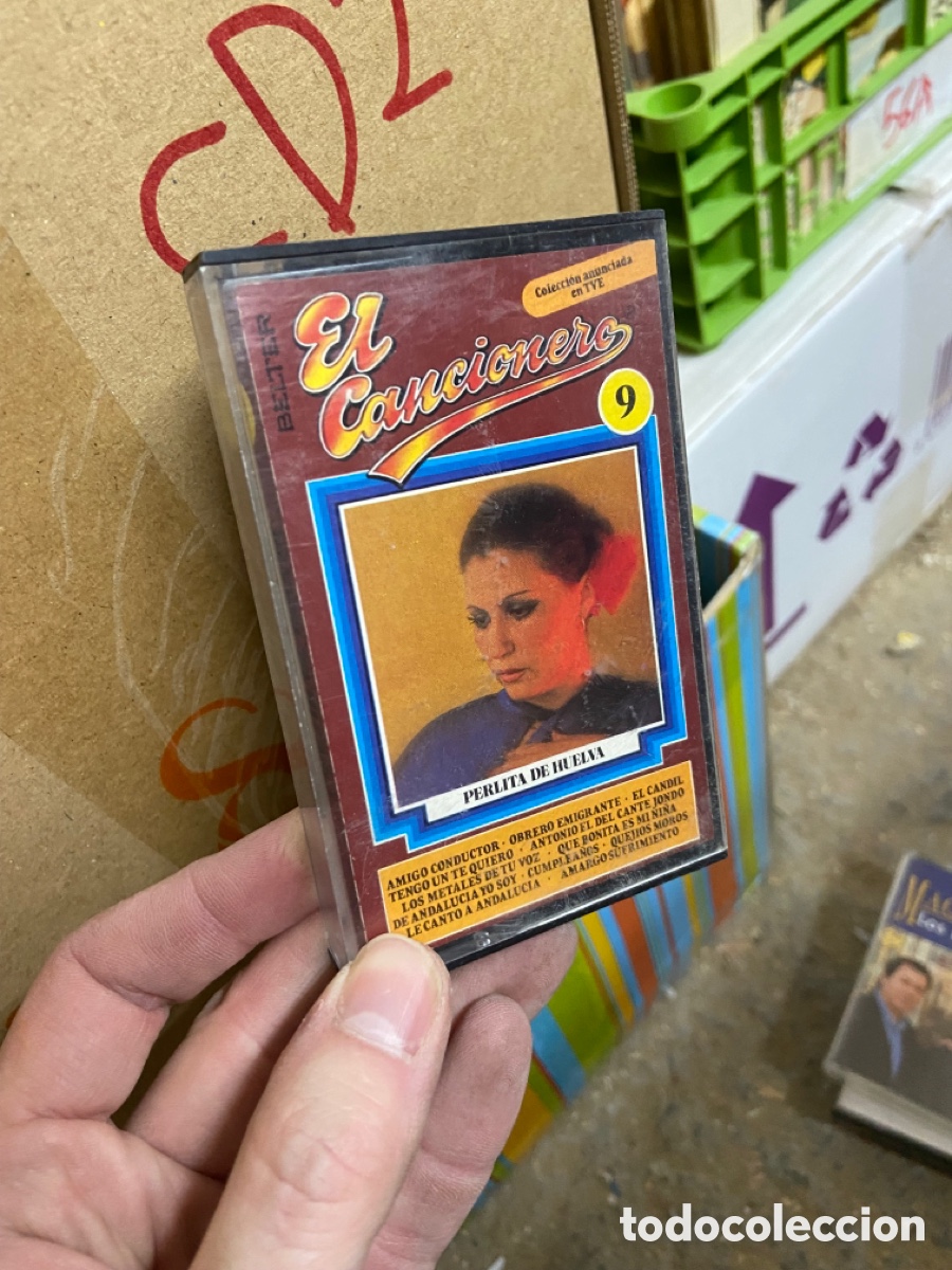 Casetes antiguos: CajaCd2 - casete perlita de huelva, el cancionero