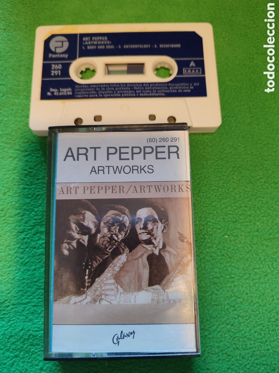 Casetes antiguos: Art Pepper - Artwork - Foto 1