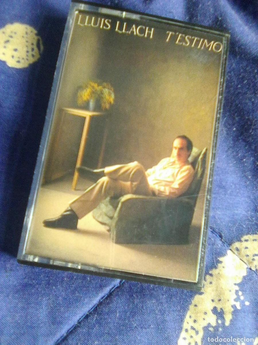 Casetes antiguos: Lluis Llach - T&acute;Estimo (Ariola, 1984) - Foto 1