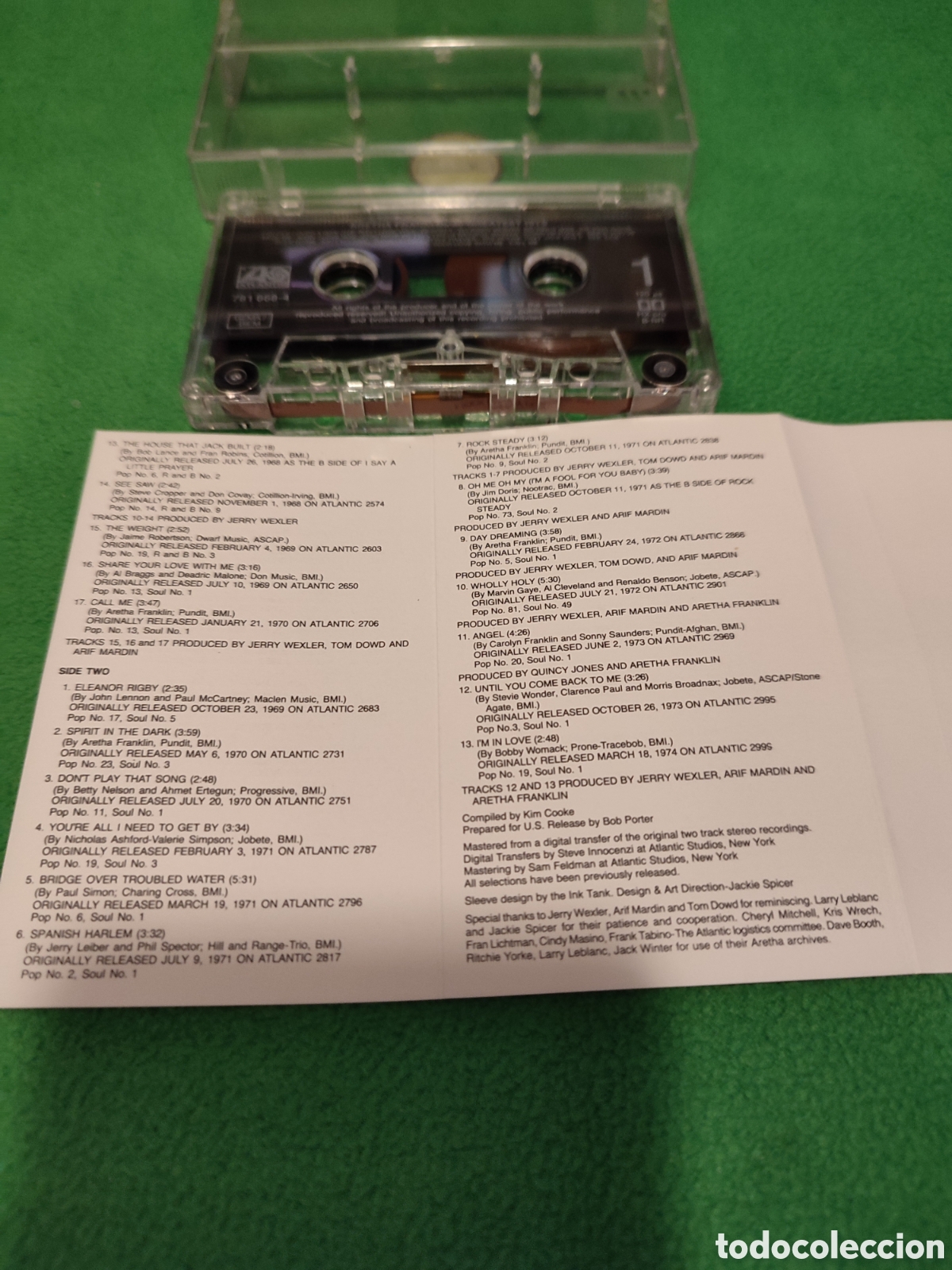 Casetes antiguos: Aretha Franklin - 30 - Foto 4