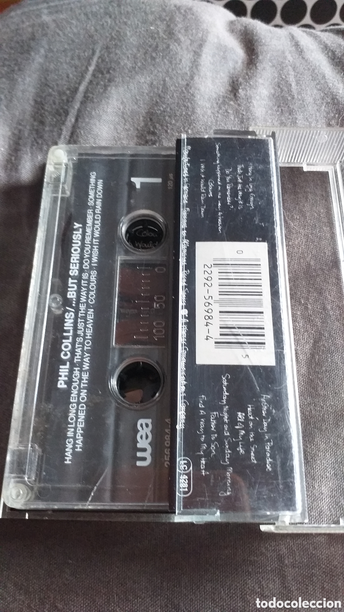 Casetes antiguos: PHIL COLLINS/... BUT SERIOUSLY - Foto 2