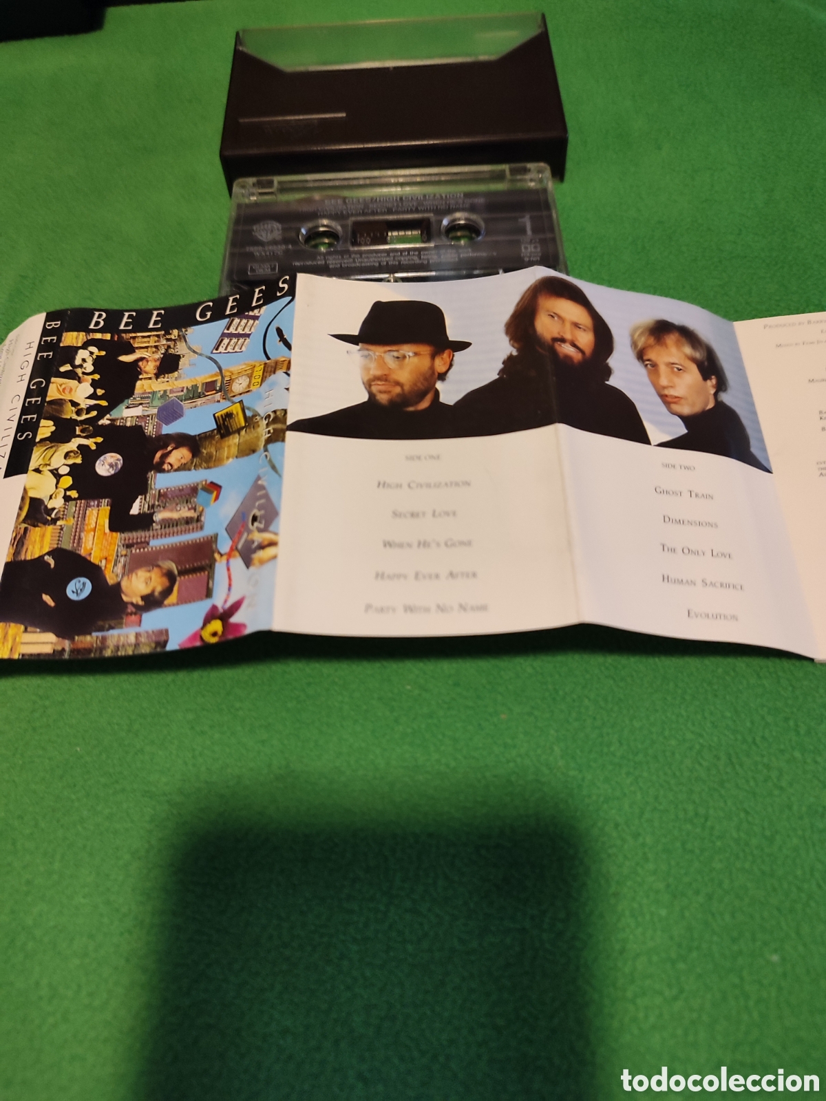 Casetes antiguos: Bee Gees - High civilization - Foto 3