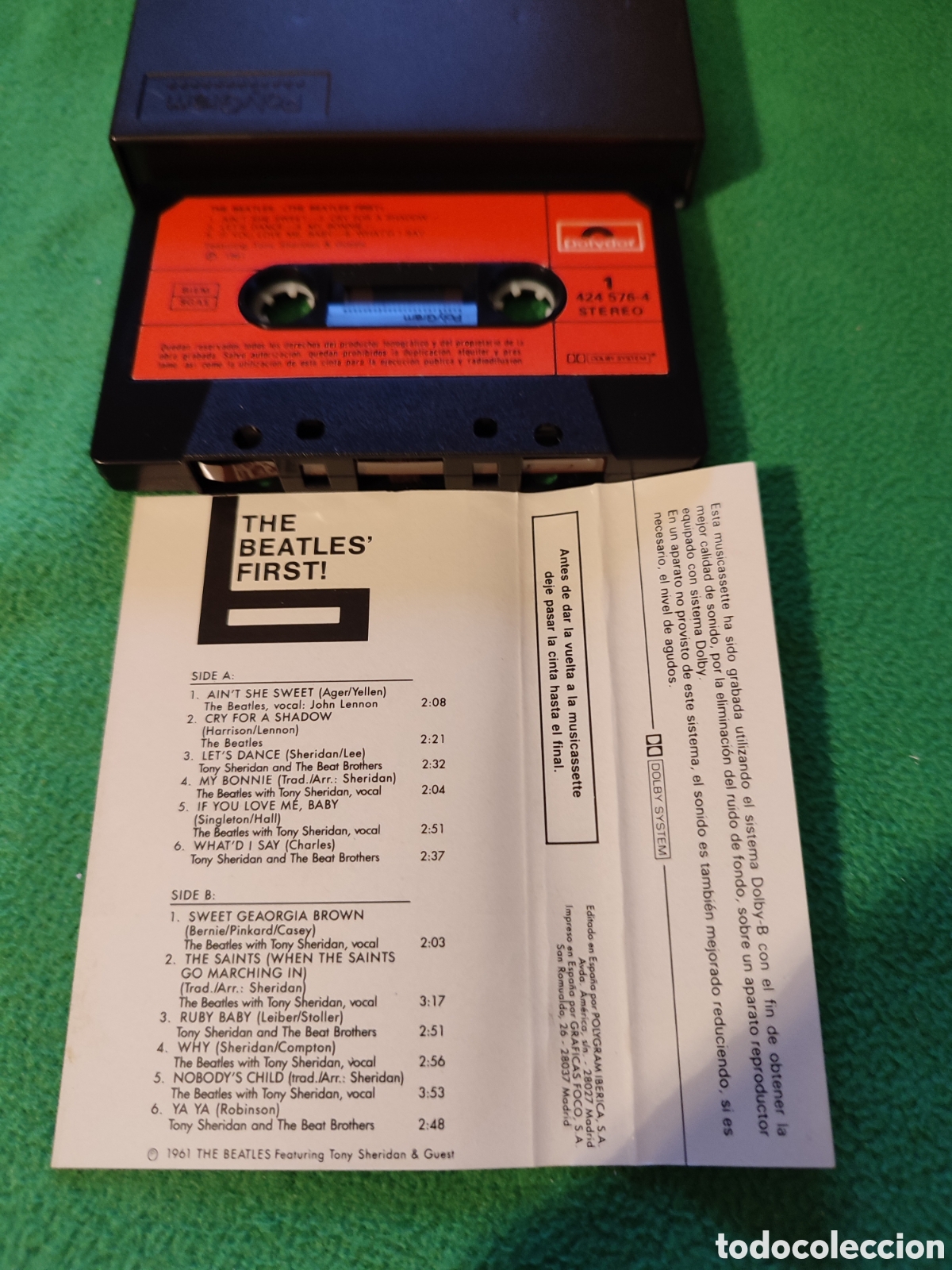 Casetes antiguos: The Beatles - The Beatles first - Foto 4