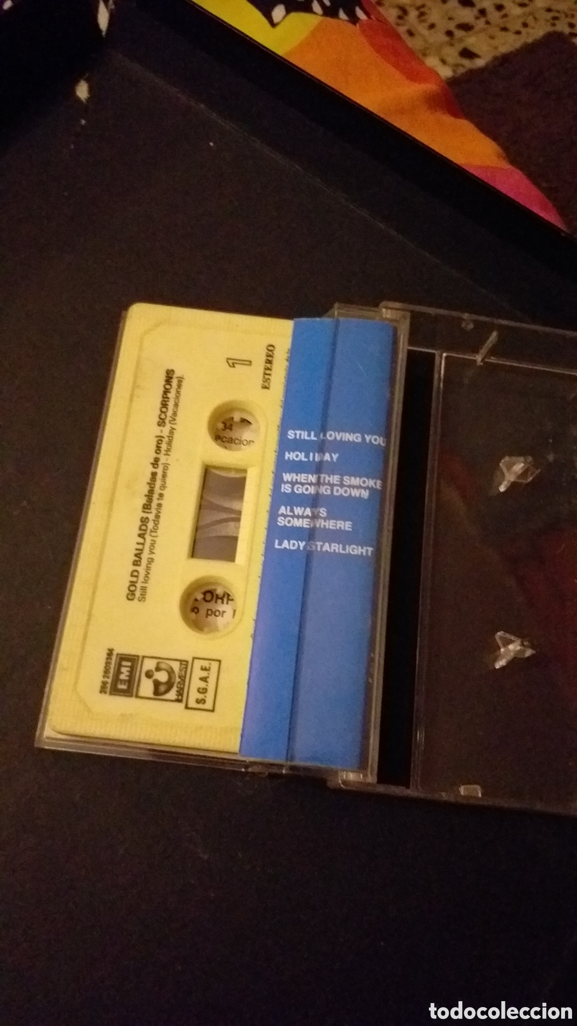Casetes antiguos: SCORPIONS . GOLD BALLADS - Foto 2