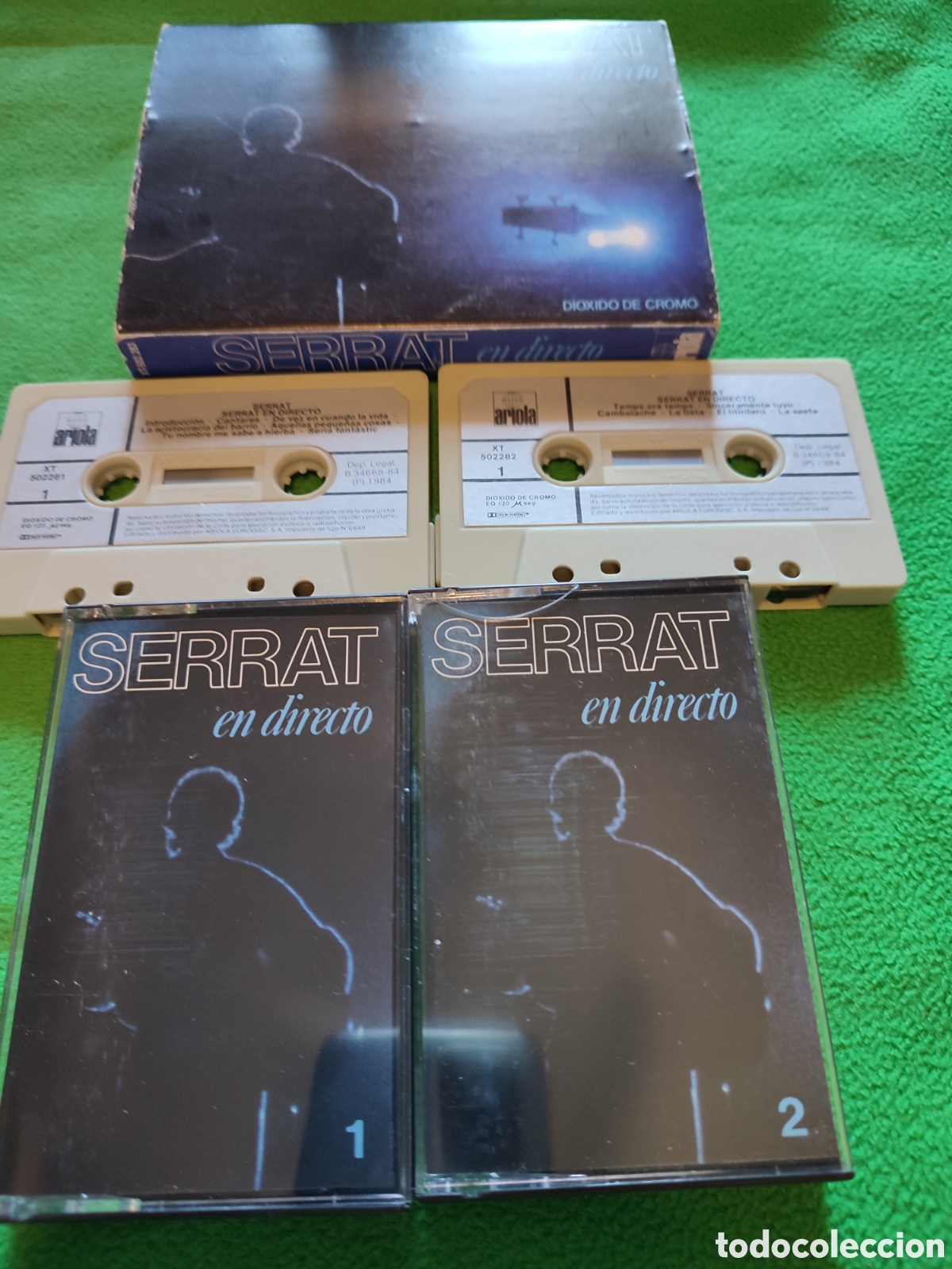 Casetes antiguos: Joan Manuel Serrat - Serrat en directo - Foto 1