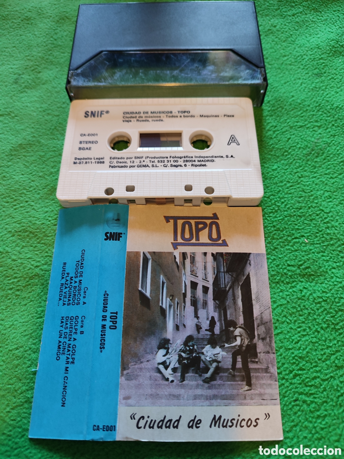 Casetes antiguos: Topo - Ciudad de m&uacute;sicos - Foto 3