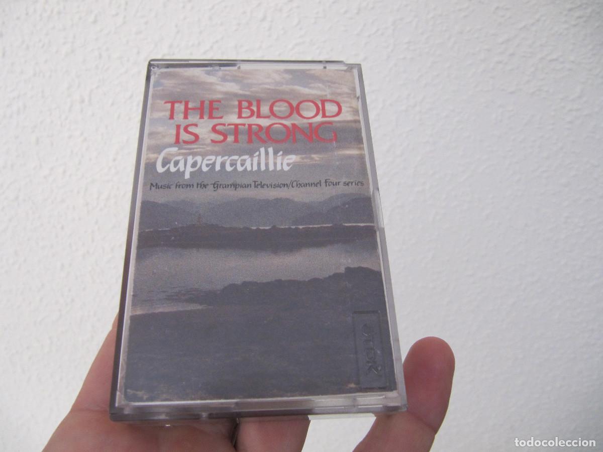 Casetes antiguos: CAPERCAILLIE - THE BLOOD IS STRONG CASETTE