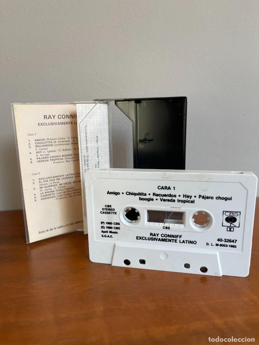 Casetes antiguos: Ray Conniff - Exclusivamente Latinos cassete - Foto 2