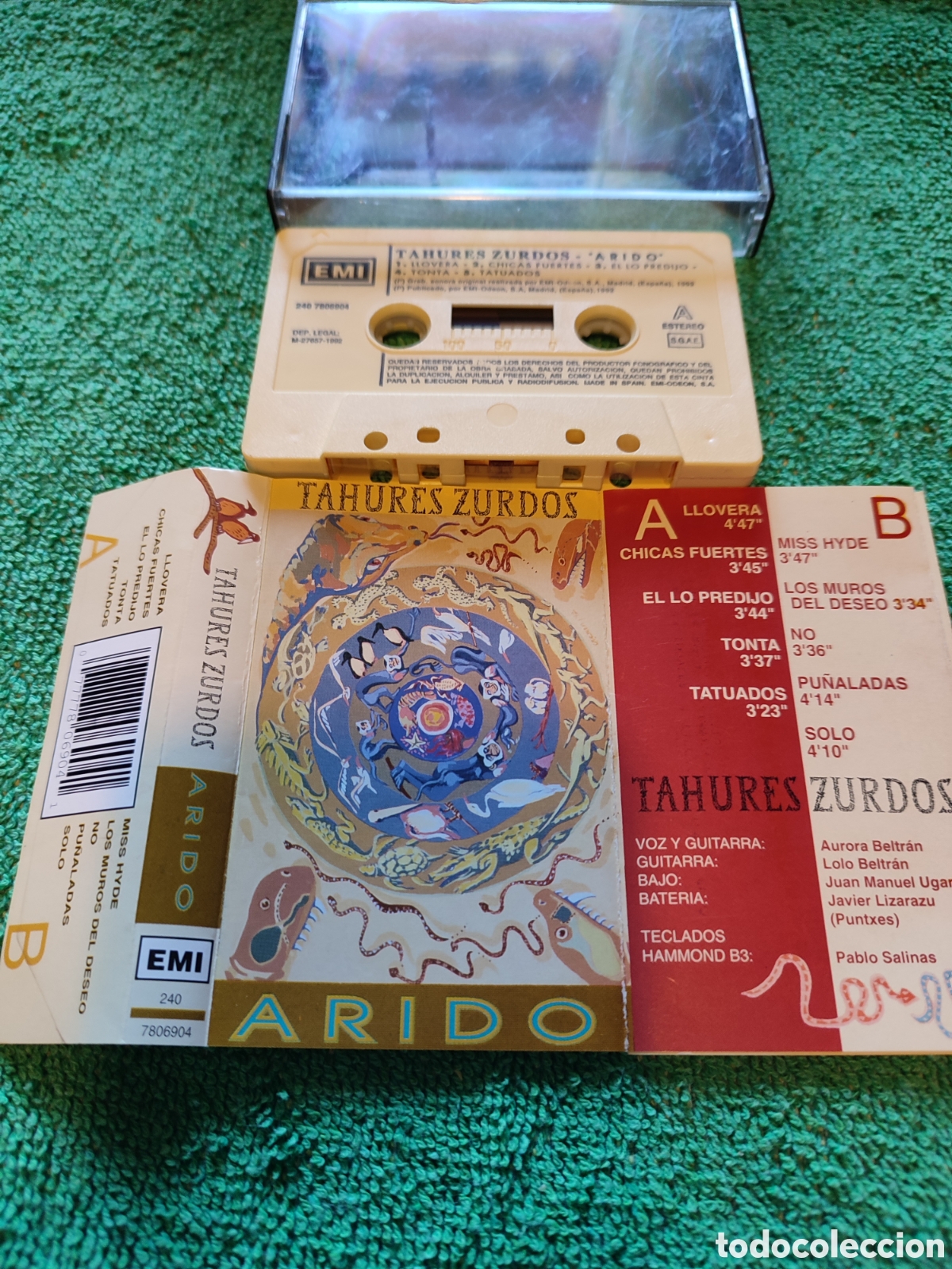 Casetes antiguos: Tah&uacute;res Zurdos - Arido - Foto 3