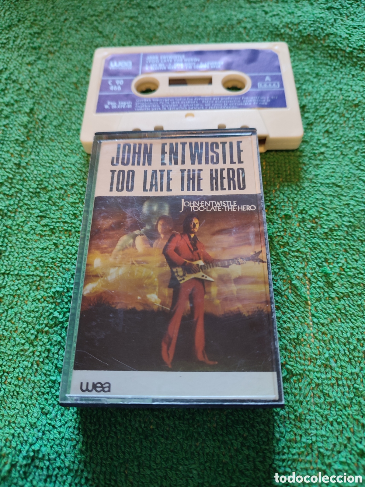 Casetes antiguos: John Entwistle - Too late the hero - Foto 1